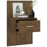  Zidni noćni ormarić boja smeđeg hrasta | shoptok.hr