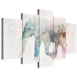 Artgeist Slika Na Platnu Painted Elephant | Shoptok.si