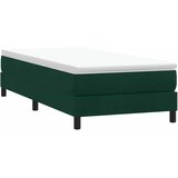 Box Spring krevet bez madracem tamnozeleni 200x220 cm baršun | Eponuda.com