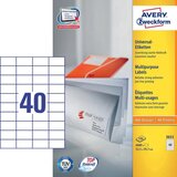 Avery Zweckform Univerzalne etikete 52,5 x 29,7 mm - 100/1 | Shoptok.si