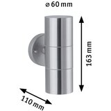 PAULMANN 94331 - 2xGU10/10W IP44 Spoljna zidna lampa FLAME 230V | Eponuda.com
