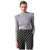 Minueto Topi & Bluze Top Bourgeois - Grey Siva