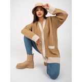 RUE PARIS Sweater-LC-SW-0258.03P-camel | Shoptok.si