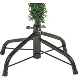  Osvetljena novoletna jelka s storži zelena 150 cm PVC in PE, (20670634) | Shoptok.si