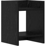  Stalak za biljke s policom 2 pcs Crni Hrast 30 x 30 x 40 cm | shoptok.hr