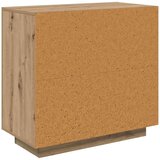 vidaXL Kreveta hrast artisan 40 x 80 x 75 cm Konstruirano drvo | shoptok.hr
