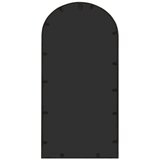  Ogledalo crno 70 x 30 cm željezno za unutarnju upotrebu | shoptok.hr