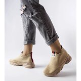 Gemre Dark beige slip-on women's sports shoes Greco | shoptok.hr