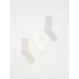 Reserved - Komplet od 3 para čarapa - boja kože