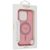 Guess originalni ovitek GUHMP16XPFTDTEP za iphone 16 pro max - magsafe - roza s kristalčki | Shoptok.si