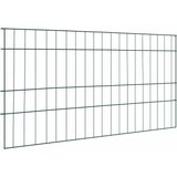vidaXL Komplet ograje za ribnik 5 pcs Zelena 100 x 50 cm Jeklo | Shoptok.si
