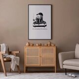  Plakat - I\'m Not Smoking. I\'m Breathing 29.7x42 Crni okvir | shoptok.hr