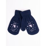 Yoclub Kids's Gloves RED-0116G-AA1A-001 Navy Blue Cene