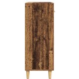 vidaXL Strani šal Star les 34 x 69.5 x 89 cm Konstruiran les | Shoptok.si