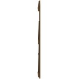 Zidno uzglavlje boja meda 204x3x90 cm masivna borovina | Eponuda.com