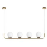 Opviq Luster Faruk-13721, 20-110cm, 4xE14 s, IP27, Zlatne boje | Eponuda.ba