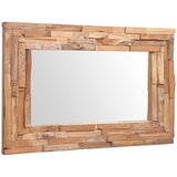  Ukrasno Ogledalo od Tikovine 90x60 cm Pravokutno | shoptok.hr