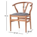 Hanah home trpezarijska stolica magma 4402 | ePonuda.com