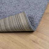  Čupavi moderni tepih s visokim vlaknima plavi 200x280 cm | shoptok.hr