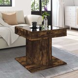  Stolić za kavu LED boja hrasta 50x50x45 cm konstruirano drvo | shoptok.hr