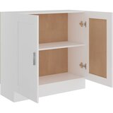 Ormarić za knjige bijeli 82,5 x 30,5 x 80 cm konstruirano drvo | shoptok.hr