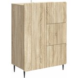 vidaXL Strani šal Sonoma hrast 66 x 34,5 x 91,5 cm Inženirski les, (5000217947) | Shoptok.si