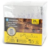 Aigostar LED svetlosni lanac 20xLED/3xAA 3,3m sa sobovima | Eponuda.com