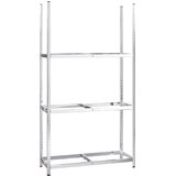  Stalci za gume s 3 razine 2 kom srebrni 110x40x200 cm čelični | shoptok.hr