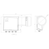 Inverto LNB Quad, šum 0,2 dB, Ultra, DVB-S2 ( HD - UHD ) - IDLT-QDL412-ULTRA-OPN | shoptok.hr