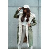 Beloved Skylar parka bunda olivna | Shoptok.si