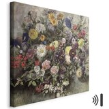  Slika - Eugène Delacroix – Bouquet of Flowers 40x40 Akustična | shoptok.hr