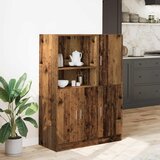  2-dijelni set kuhinjskih elemenata od starog drva | shoptok.hr