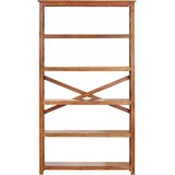 vidaXL Knjižna polica 100x30x180 cm akacija s finišem iz palisandra | Shoptok.si