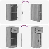  Set kupaonskih ormara od 4 dijela UTRECHT Siva Sonoma | shoptok.hr