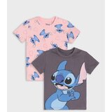 Sinsay Komplet od 2 majice kratkih rukava Stitch | shoptok.hr