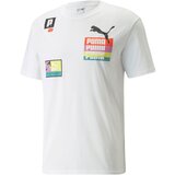 Puma Majice s kratkimi rokavi Brand Love Multiplacement Bela | Shoptok.si