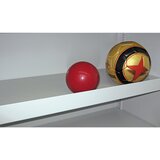 Pavoy Omara s krilnimi vrati za žoge, višina 1950 mm, z vrati iz naluknjane pločevine, širina 1000 mm, siva | Shoptok.si