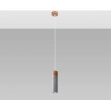  Sollux SL.0965 - Luster na sajli ZANE 1xGU10/40W/230V beton/drvo | Eponuda.com