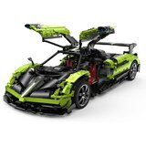  Licencirani auto za slaganje 1:8 Pagani Huayra BC RASTAR sa 2892 elementa - zeleni | Shoptok.si