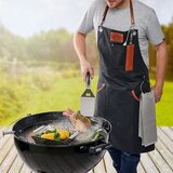 Gefu Predpasnik BBQ Special 65x90cm / črn / bombaž, (20506135) | Shoptok.si