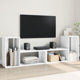  The Living Store TV omarica 2 kosa bela 75x30x50 cm inženirski les - TV Omarica, (21555425) Cene