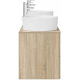  Set ormarića za kupaonicu 3 kom. Hrast sonoma Smeđa 62,5 x 44,5 x 50 cm | Shoptok.si