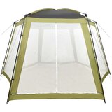 Šator za bazen od tkanine 500 x 433 x 250 cm zeleni | shoptok.hr