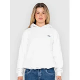 Bangez N Mash Baggy Pulover s kapuco iz flisa bright white
