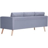 SOFA Trosjed od Tkanine Svijetlo Sivi | shoptok.hr