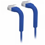 Ubiquiti unifi patch cable U-Cable-Patch-8M-RJ45-BL ultra-thin patch cable with bendable boots designed for installation flexibility, 3 mm outer diameter, 8m, blue u