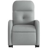  Naslonjač na podizanje od tkanine svjetlosivi | shoptok.hr