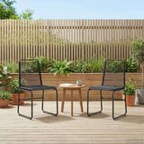  Vrtne stolice 2 pcs Crna 48 x 55 x 89 5 cm Ratan | shoptok.hr