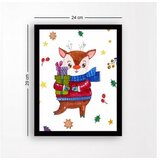 WALLXPERT Zidna dekoracija SC4947122, 24 x 29 cm, Šarena | Eponuda.ba