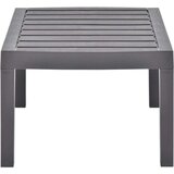 vidaXL Vrtni stol boja kave 78 x 55 x 38 cm plastični | shoptok.hr